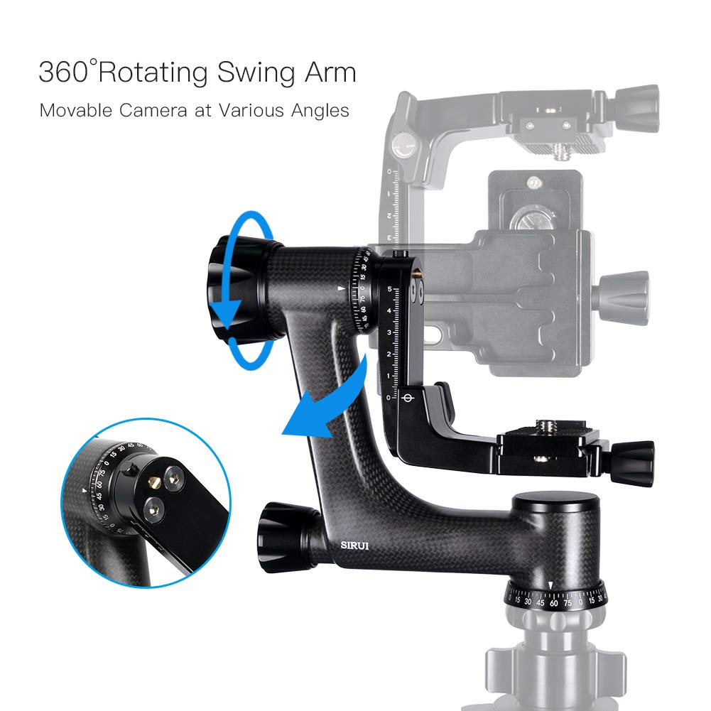 Sirui Ph Series Carbon Fiber Gimbal Head (Ph 10)